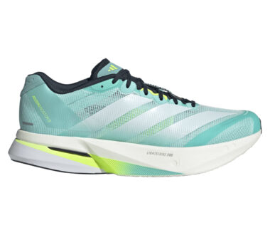 Adidas Men's Adizero Boston 13 - Flash Aqua/Cloud White/Lucid Lemon