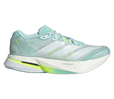 Adidas Women's Adizero Boston 13 - Semi Flash Aqua/Zero Metalic/Lucid Lemon