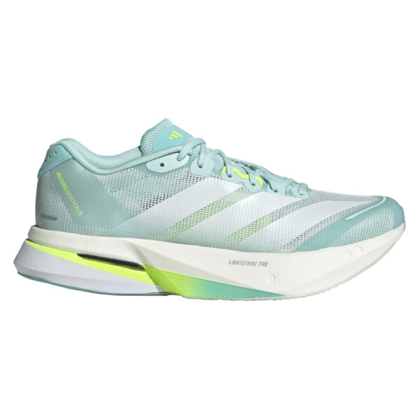 Adidas Women's Adizero Boston 13 - Semi Flash Aqua/Zero Metalic/Lucid Lemon