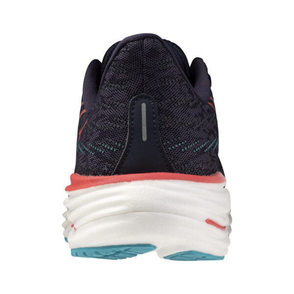 Mizuno Men's Wave Rider 29 - Odyssey Gray/Capri Breeze/Calypso Coral - Image 6
