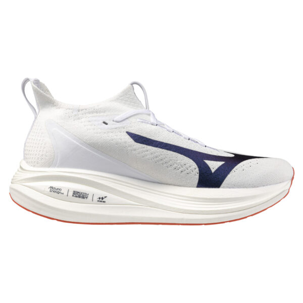 Mizuno Men's Neo Vista 2 - White/White/Iris Bloom - Image 2