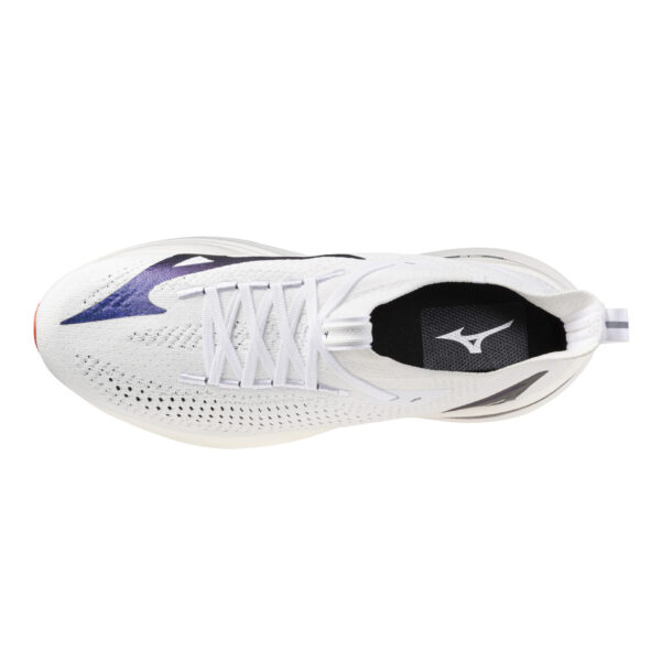 Mizuno Men's Neo Vista 2 - White/White/Iris Bloom - Image 4