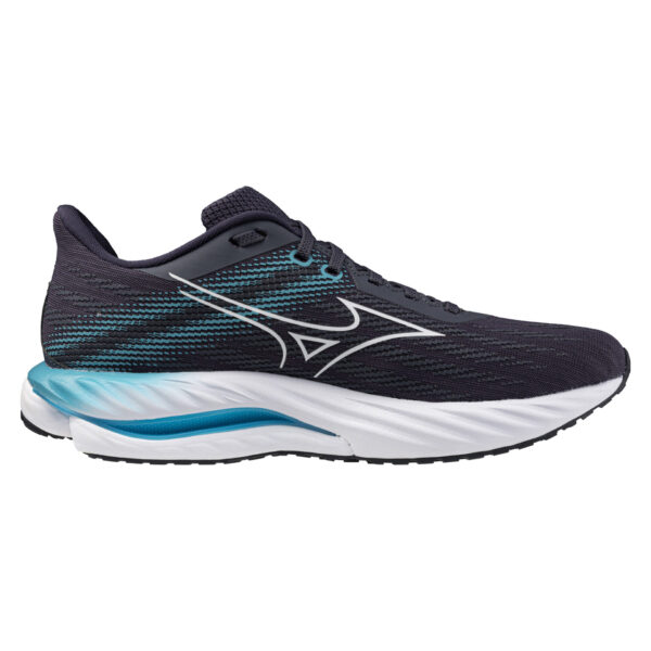 Mizuno Men's Wave Inspire 21 - Odyssey Gray/White/Capri Breeze - Image 2