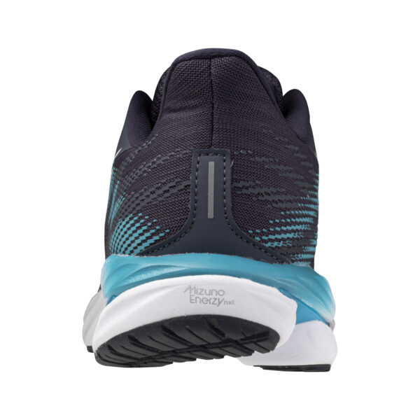 Mizuno Men's Wave Inspire 21 - Odyssey Gray/White/Capri Breeze - Image 6