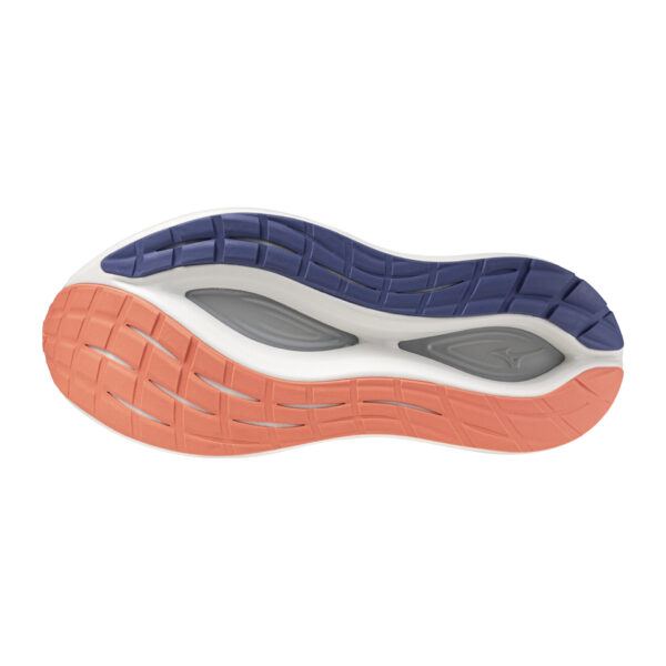 Mizuno Women's Neo Vista 2 - White/Striking Coral/Iris Bloom - Image 5