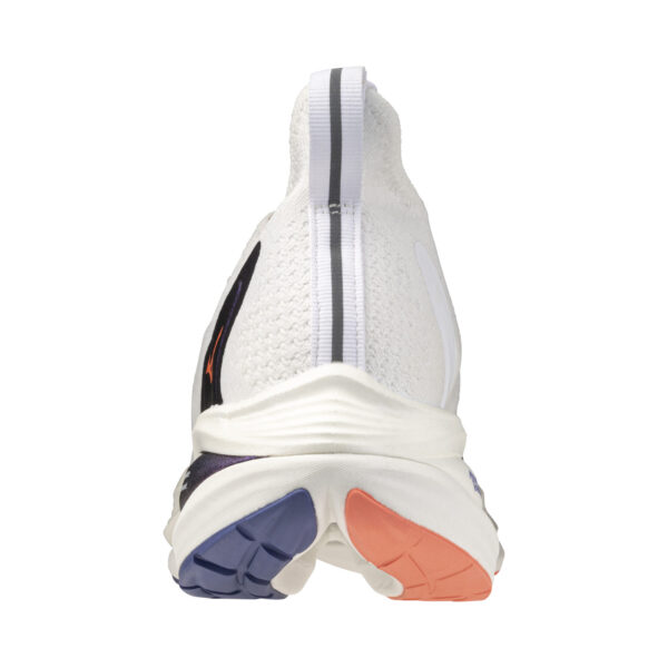 Mizuno Women's Neo Vista 2 - White/Striking Coral/Iris Bloom - Image 6
