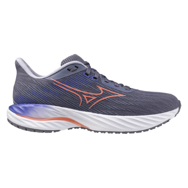Mizuno Women's Wave Inspire 21 - Blue Granite/Striking Coral/Iris Bloom