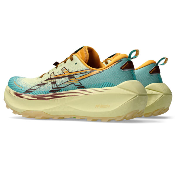 Asics Men's Trabuco Max 4 - Wheat Yellow/Dark Red Planet - Image 4
