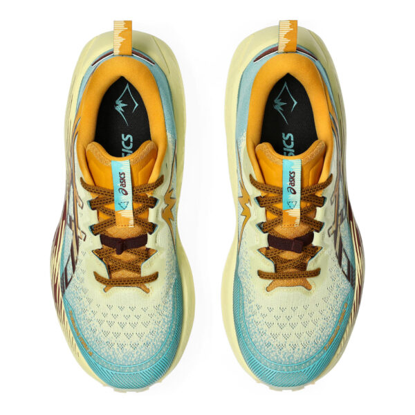 Asics Men's Trabuco Max 4 - Wheat Yellow/Dark Red Planet - Image 6