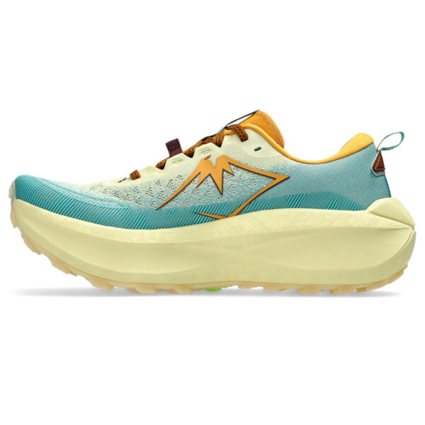 Asics Men's Trabuco Max 4 - Wheat Yellow/Dark Red Planet - Image 2