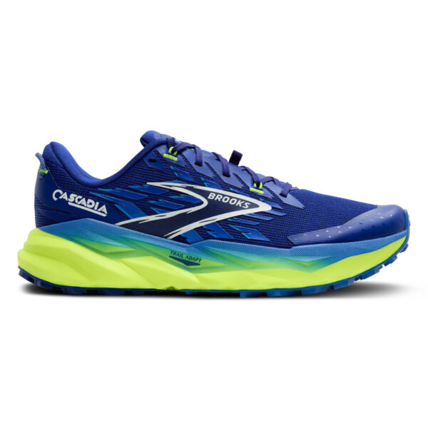 Brooks Men's Cascadia 19 - Surf the Web/Nightlife/White