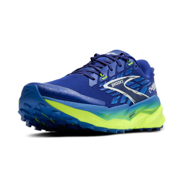 Brooks Men's Cascadia 19 - Surf the Web/Nightlife/White - Image 4