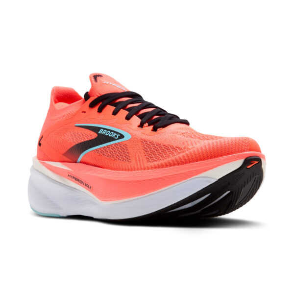 Brooks Men's Hyperion Max 3 - Fiery Coral/Black/Atomizer - Image 3