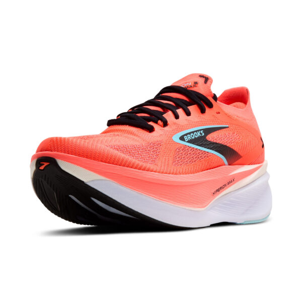 Brooks Men's Hyperion Max 3 - Fiery Coral/Black/Atomizer - Image 4