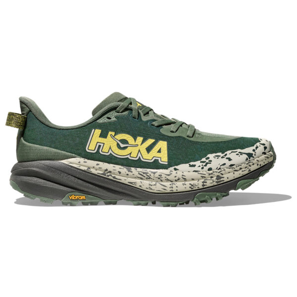Hoka Men's Speedgoat 6 (Wide 2E) - Fern/Asphalt Grey