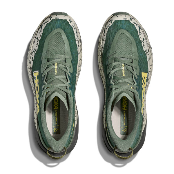 Hoka Men's Speedgoat 6 (Wide 2E) - Fern/Asphalt Grey - Image 7