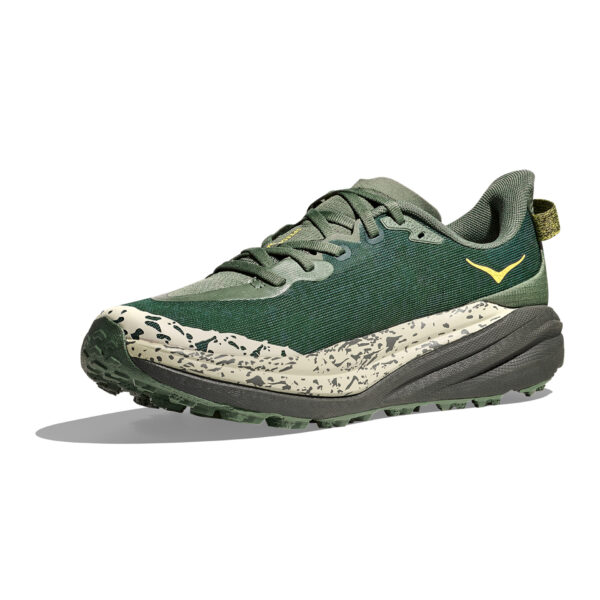 Hoka Men's Speedgoat 6 (Wide 2E) - Fern/Asphalt Grey - Image 4