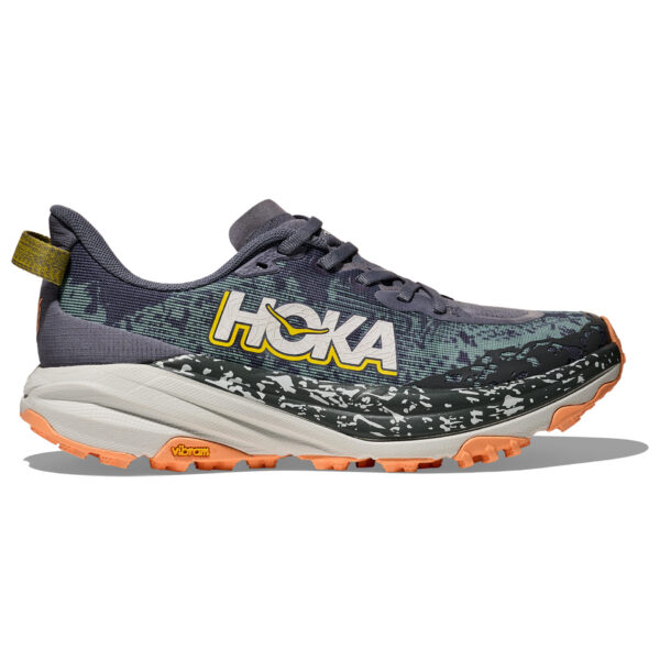 Hoka Women's Speedgoat 6 (Wide D) - Grey Skies/Cosmic Grey