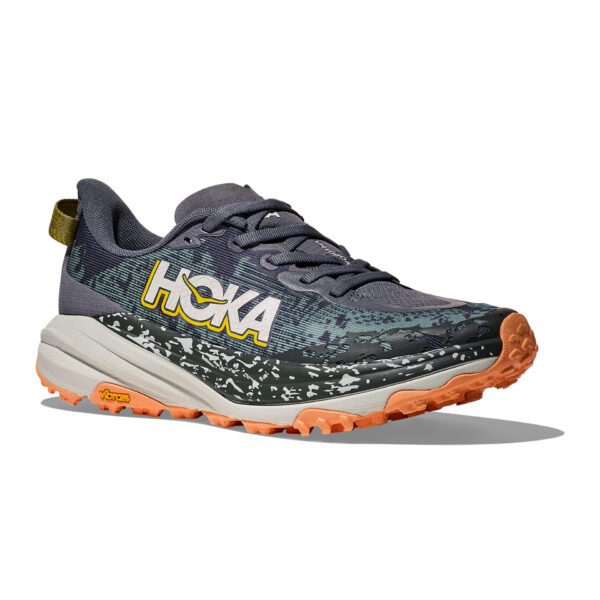 Hoka Women's Speedgoat 6 (Wide D) - Grey Skies/Cosmic Grey - Image 3