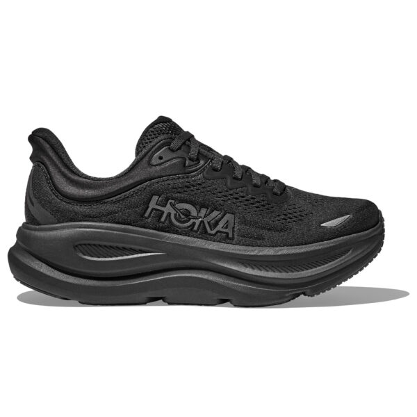 Hoka Men's Bondi 9 (Wide 2E) - Black/Black