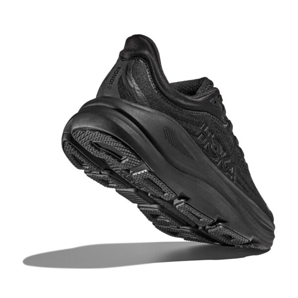 Hoka Men's Bondi 9 (Wide 2E) - Black/Black - Image 5