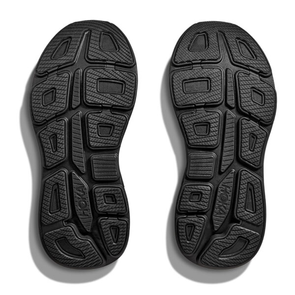 Hoka Men's Bondi 9 (Wide 2E) - Black/Black - Image 7