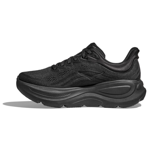 Hoka Men's Bondi 9 (Wide 2E) - Black/Black - Image 2