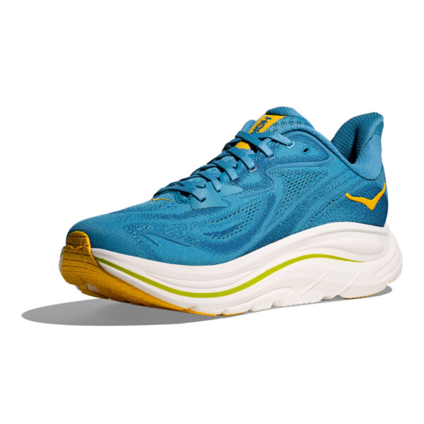 Hoka Men's Clifton 10 - Alpine Blue/Foggy Night - Image 4
