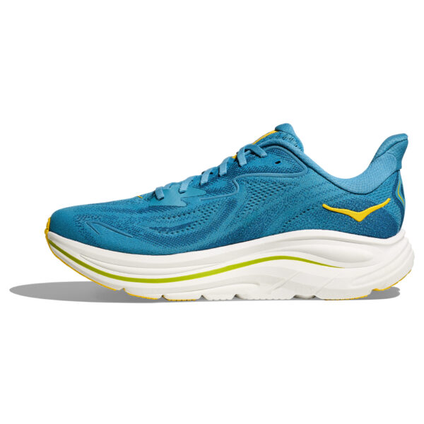 Hoka Men's Clifton 10 - Alpine Blue/Foggy Night - Image 2