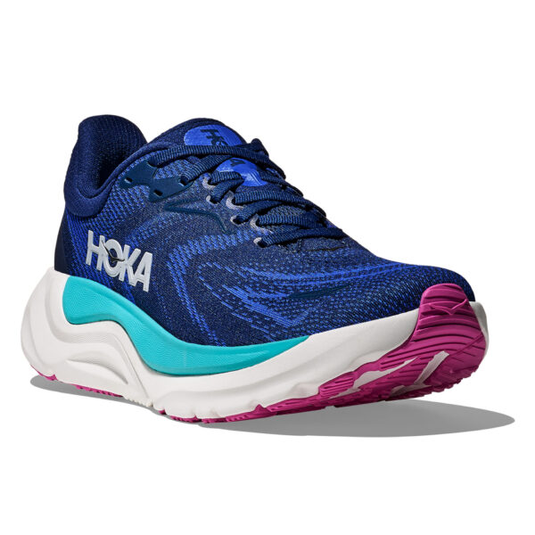 Hoka Women's Arahi 8 - Midnight Blue/Ultramarine - Image 3