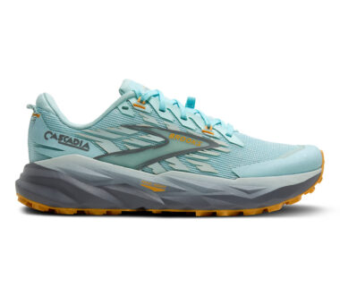 Brooks Women's Cascadia 19 - Clearwater/Primer Grey/Apricot