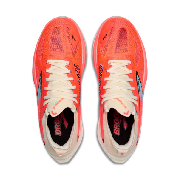 Brooks Women's Hyperion Max 3 - Coconut/Fiery Coral/Atomizer - Image 5