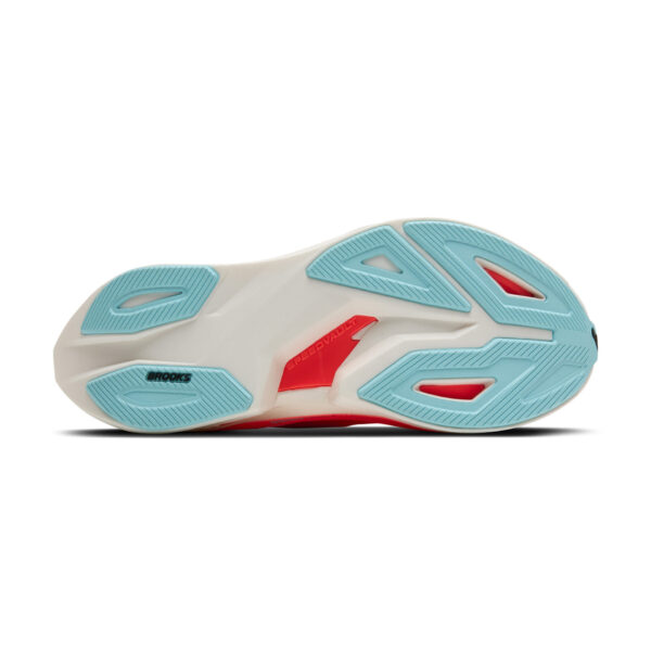 Brooks Women's Hyperion Max 3 - Coconut/Fiery Coral/Atomizer - Image 6