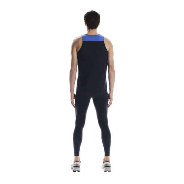 On Men's Performance Tank - Zaffre/Navy - Image 3
