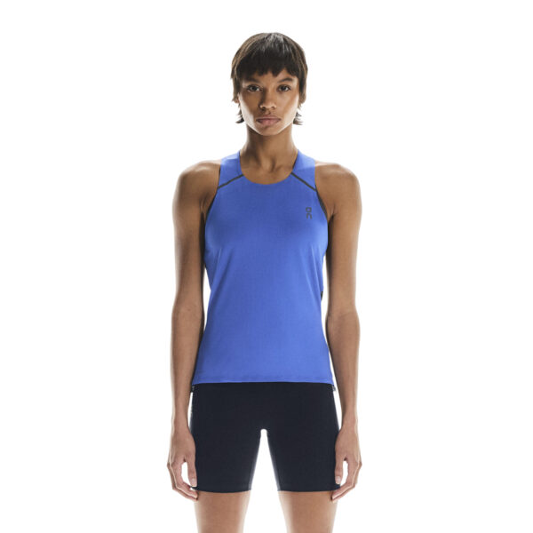 On Women's Performance Tank - Zaffre/Navy