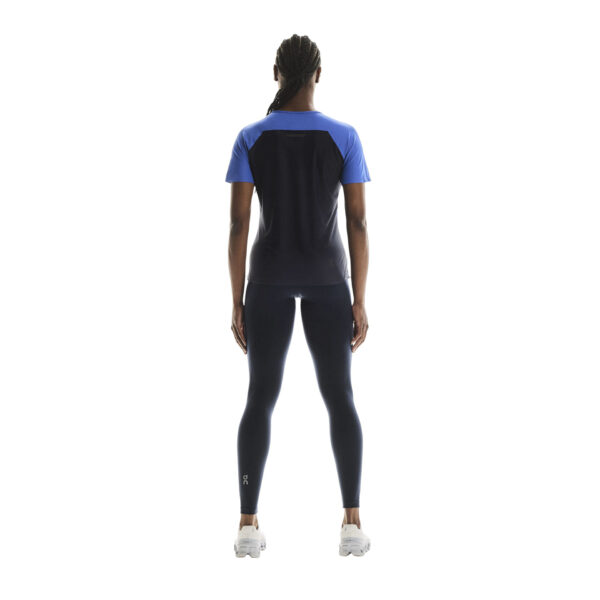 On Women's Performance-T - Zaffre/Navy - Image 3