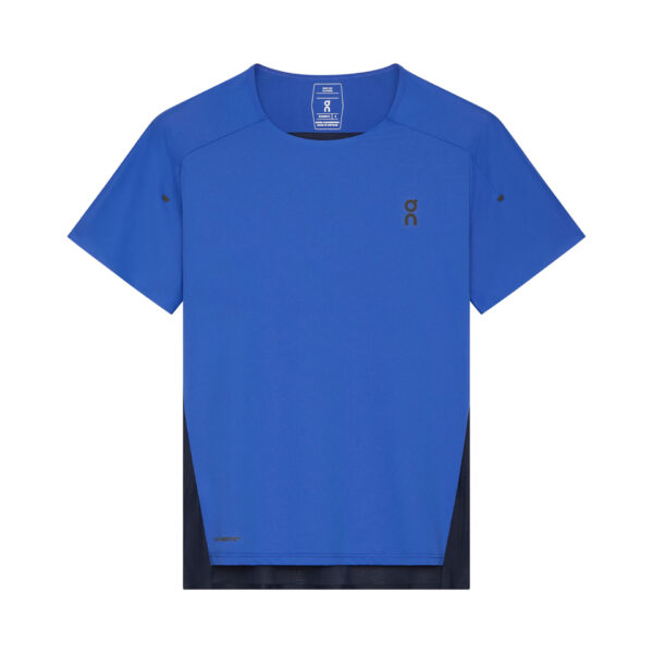 On Women's Performance-T - Zaffre/Navy - Image 6