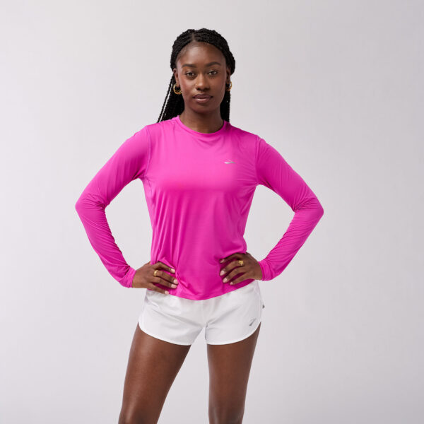 Brooks Women's Sprint Free Long Sleeve 3.0 - Magenta