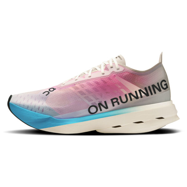On Men's Cloudboom Strike - White/Horizon - Image 2