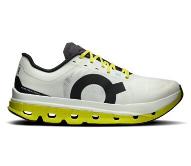 On Men's Cloudflow 5 - White/Lime