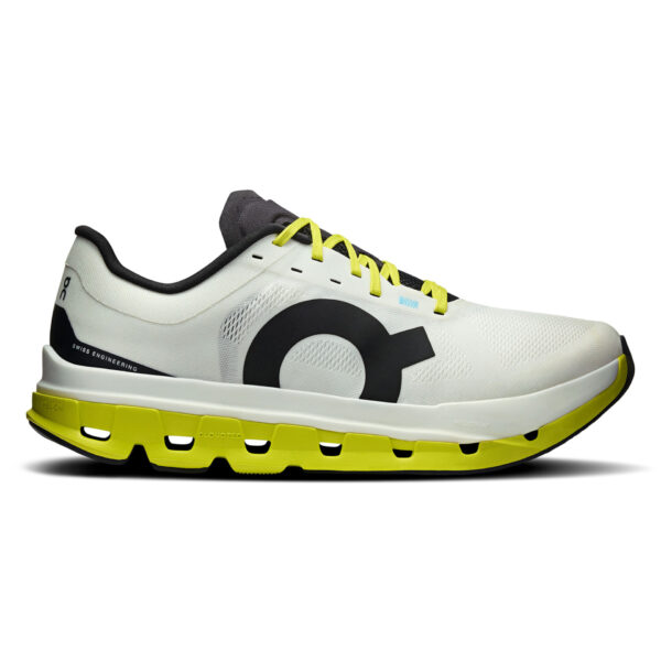 On Men's Cloudflow 5 - White/Lime