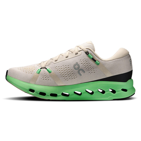 On Men's Cloudsurfer 2 - Truffle/Honeydew - Image 2