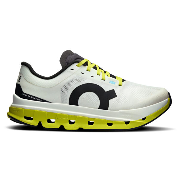 On Women's Cloudflow 5 - White/Lime