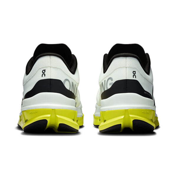 On Women's Cloudflow 5 - White/Lime - Image 6