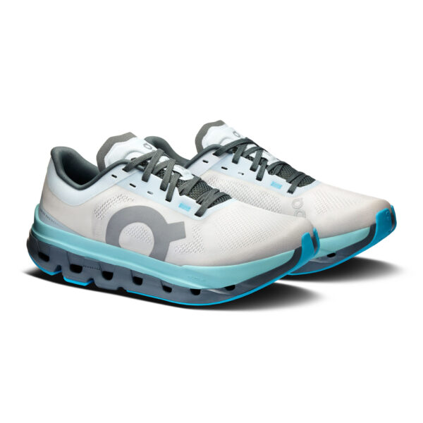 On Women's Cloudflow 5 - Arctic/Stone - Image 3