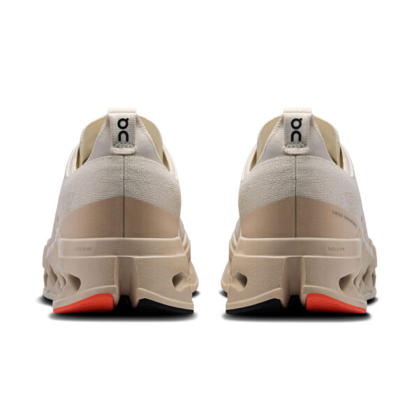 On Women's Cloudsurfer Max - Ivory/Salmon - Image 6