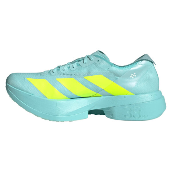 Adidas Men's Adizero Adios Pro 4 - Flash Aqua/Lucid Lemon/Mint Ton - Image 2