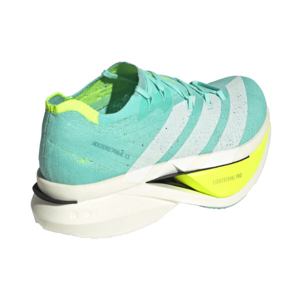 Adidas Adizero Prime X3 Strung - Flash Aqua/Zero Metalic/Lucid Lemon - Image 4
