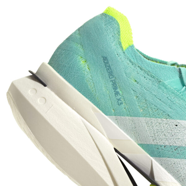Adidas Adizero Prime X3 Strung - Flash Aqua/Zero Metalic/Lucid Lemon - Image 8