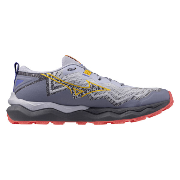 Mizuno Women's Wave Daichi 9 - Icelandic Blue/Citrus/Calypso - Image 2